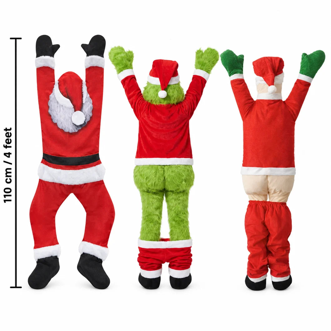 Hanging Santa Decor