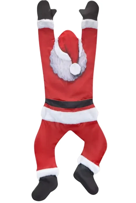 Hanging Santa Decor